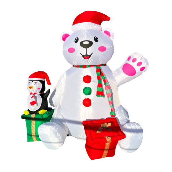 Oso Polar con Pingüino 