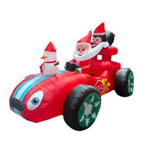 Santa con Carro